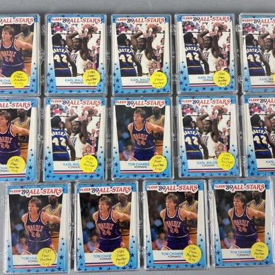 Lot 72 | 1989 Fleer All-Stars Basketball Cards
