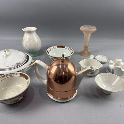 Lot 347 | Vintage Plates , Korean Tea Pot, and More
