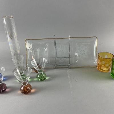 Lot 353 | Martini Cocktail Glasses & More

