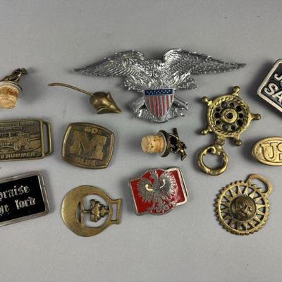 Lot 262 | Vintage Belt Buckles And More
