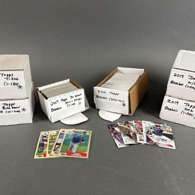 Lot 54 | 2002 to 2019 Baseball Sets
