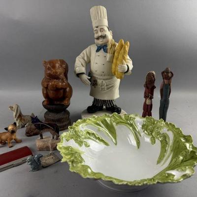Lot 613 | German Made Bowl, Animal Trinkets, B Card H
