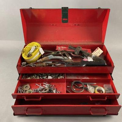 Lot 427 | Green Antique Snap On Tool Box & More
