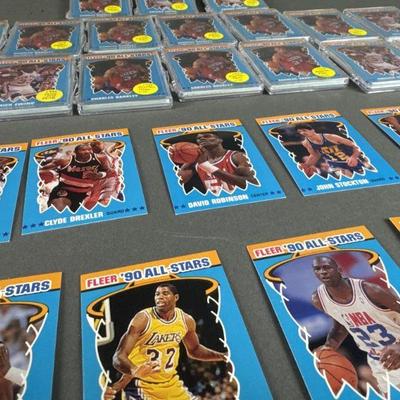 Lot 67 | Fleer 1990 Basketball Sets
