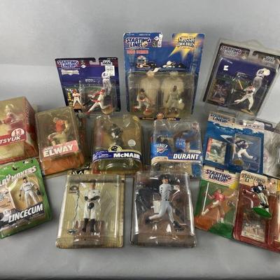 Lot 266 | Starting Lineup Figures & More
