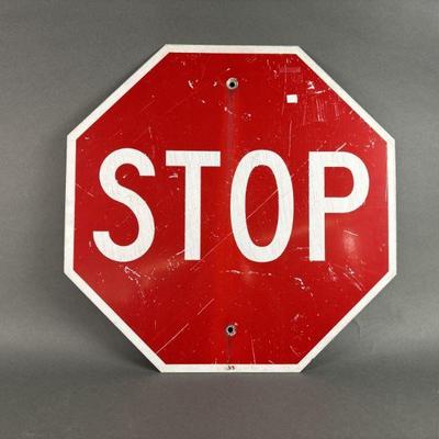 Lot 440 | Vintage Stop Sign
