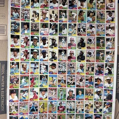 Lot 150 | 1981 Topps Uncut Baseball Cards
