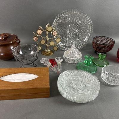Lot 649 | Picture Tree, Glassware, Wine Stoppers & More
