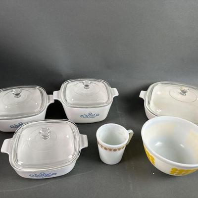 Lot 464 | Corning-Ware Dishes
