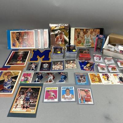Lot 238 | Vintage Basketball Player Cards, Pins, & More
