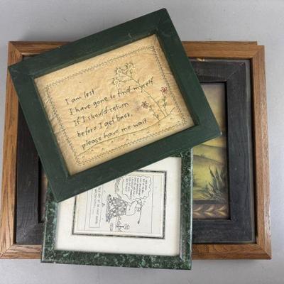 Lot 632 | Misc. Framed Wall Decor
