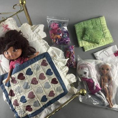 Lot 647 | Doll Bed and Accessories, Toys and More
