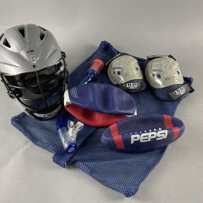 Lot 431 | Lacrosse Helmet & More
