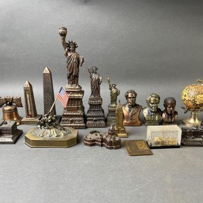 Lot 584 | Die Cast Figurines Buildings, Busts & More

