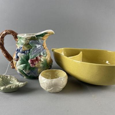 Lot 402 | Ceramic Pitcher & More
