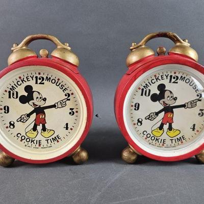 Lot 573 | Two Mickey Mouse Cookie Time Cookie Jars
