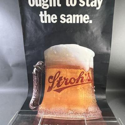 Lot 652 | Stroh’s Posters & Photograph
