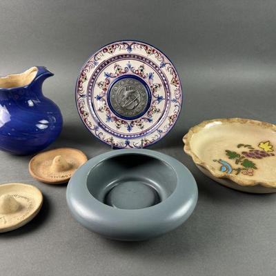 Lot 401 | Red Wing Royal Blue Pottery Potcher and More
