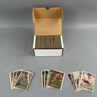 Lot 14 | Vtg 1957’s Topps Baseball Cards w Mickey Mantle
