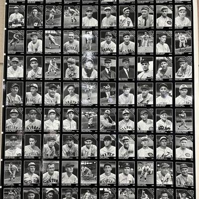 Lot 221 | Conlin Collection Early Baseball Players Posters
