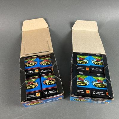 Lot 447 | Vtg Topps 1991 Baseball & Hockey Cards
