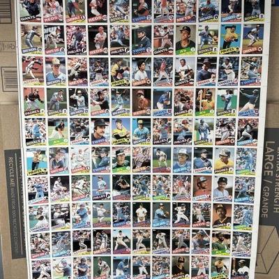 Lot 189 | 1985 Topps Baseball Cards Uncut
