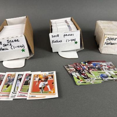 Lot 56 | 2005 and 2018 Football Card Sets
