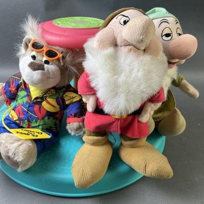 Lot 636 | Playskool Toy & Plushes Sleepy Grumpy & Bubba
