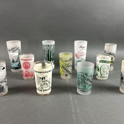 Lot 623 | Vintage State/City Glassware
