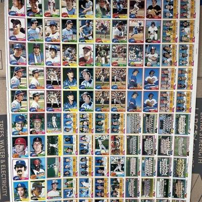 Lot 163 | 1981 Topps Baseball Cards Uncut
