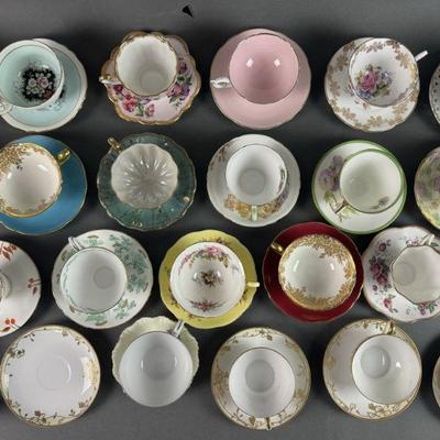 Lot 494 | Lot of Tea Cups and Saucers and More
