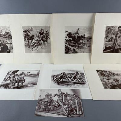 Lot 227 | Collection of Vintage Sports Prints
