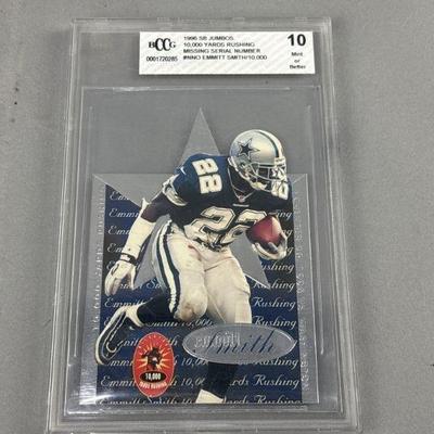 Lot 235 | GRADED 1996 SB Jumbos 10,000 Yrds: Emmitt Smith
