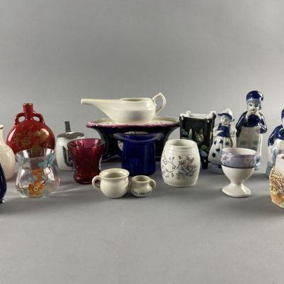 Lot 355 | Small Vintage Porcelain Vases & More

