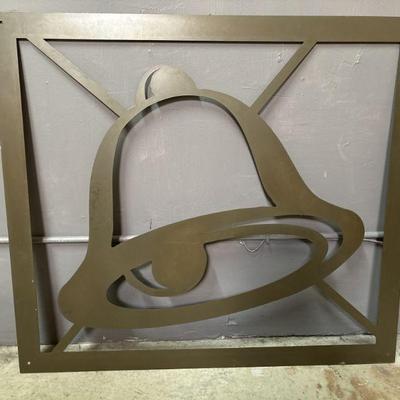 Lot 439 | Metal Taco Bell Sign
