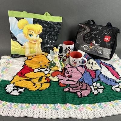 Lot 587 | Disney Lot Autographed Mickey Purse & More
