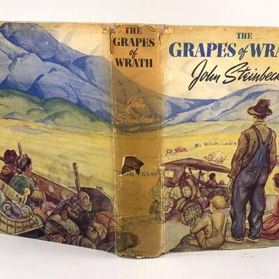 Steinbeck’s Grapes of Wrath, 1st ed., 6th printing