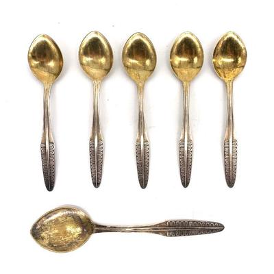 Russian 875 silver spoons