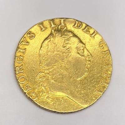 1787 George III gold Guinea, uncertified