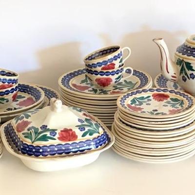 Vtg. Sponge ware - Auld Heather Ware, Scotland