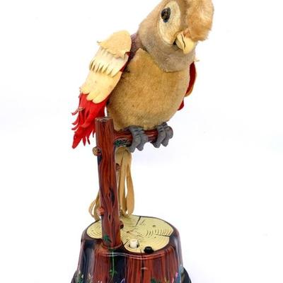 Sale Photo Thumbnail #167: Marx tin parrot 