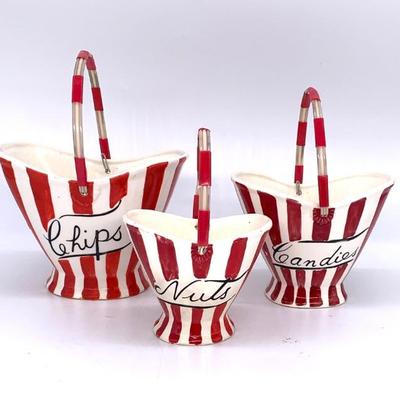Vtg. Davar Originals snack set