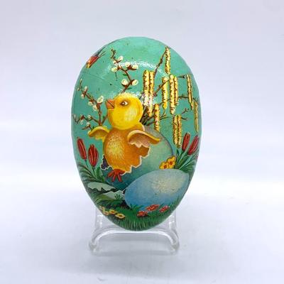 Vtg. paper Easter Egg