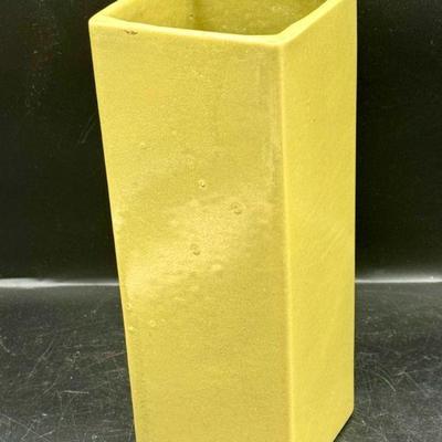 Vintage McCoy Floraline Square Vase
