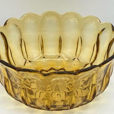 Anchor Hocking Amber Fairfield Bowl
