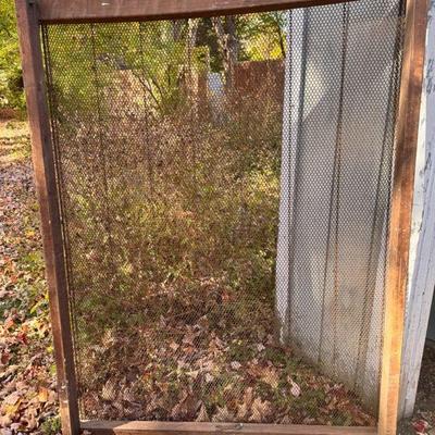 Six Foot W.L. Smith & Co Chain Link Sifter
