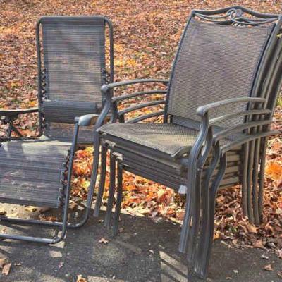 (5) Outdoor Chairs

