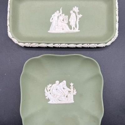 (2) Wedgwood Jasperware Jewelry Dishes
