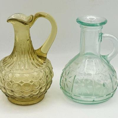 (2) Cruets-Hobbs & Bormioli Rocco
