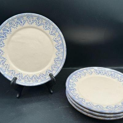 (4) Vintage Italian Crabtree & Evelyn Plates

